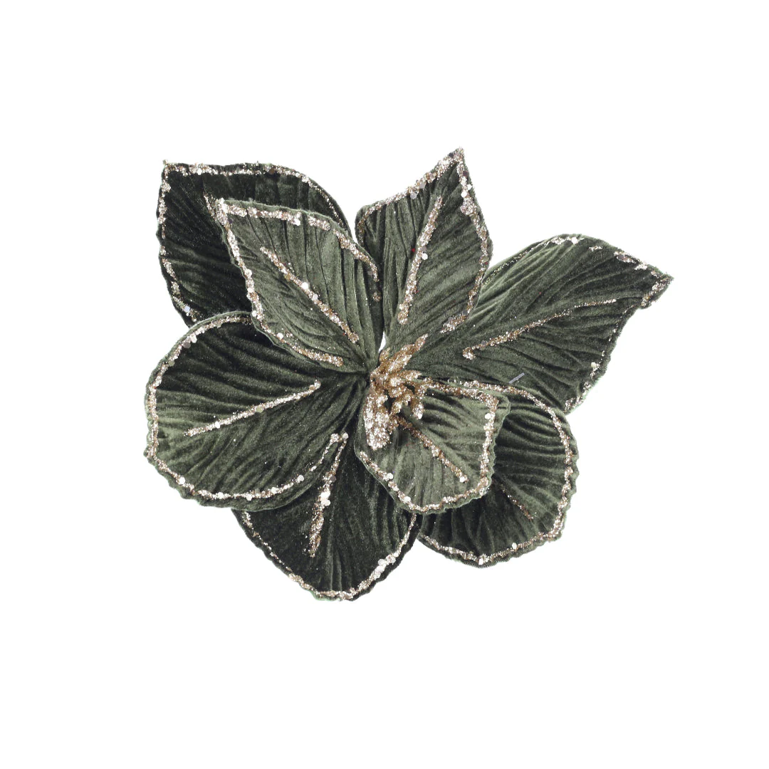 Velvet Poinsettia Stem Assorted - Image 4
