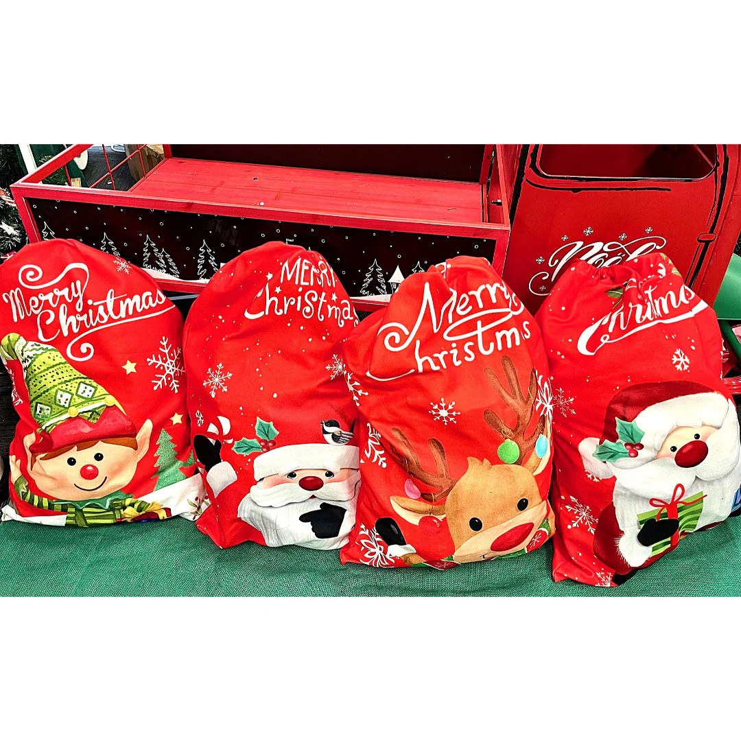 Velveteen Vibrant Character Sack 49x70cm Assorted - Image 6