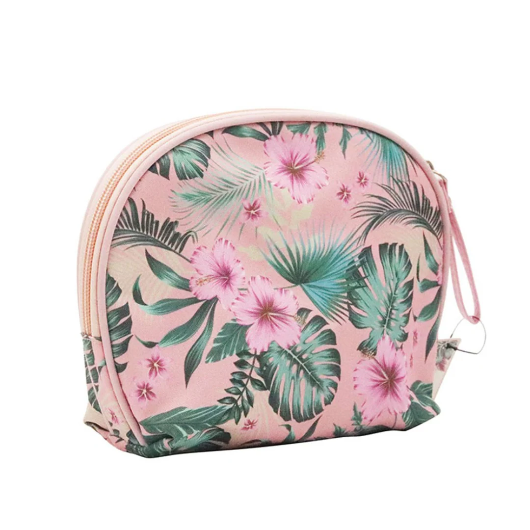 Vintage Tropical Essentials Pouch-7.5X17.5X15.5cm