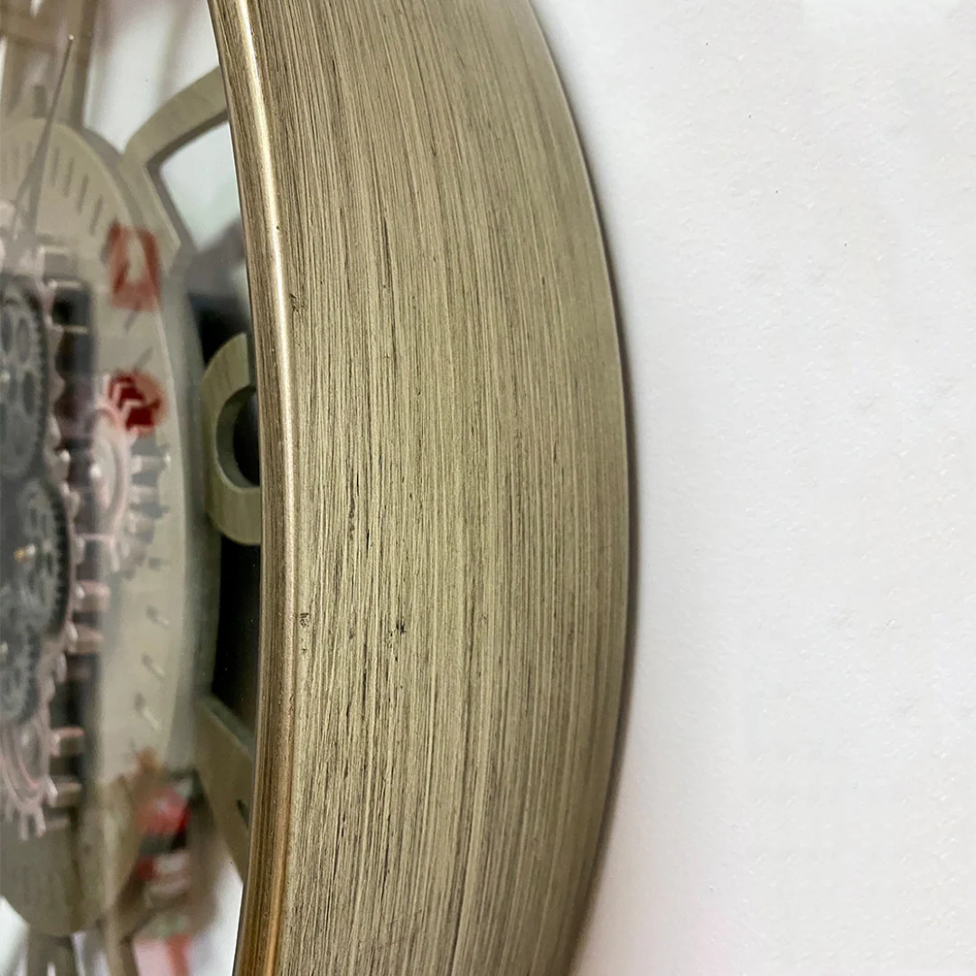 Wall Clock Luxurious Rotary Gears 60cm - Image 7