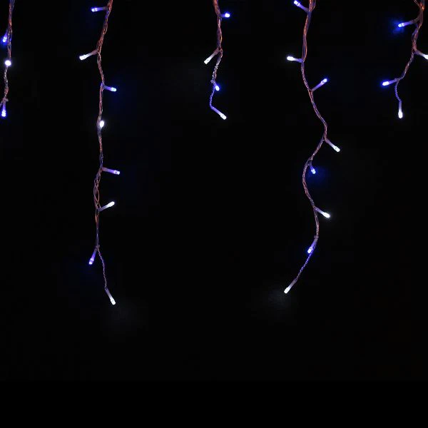 1008 LED Warterfall Icicle Blue Lights