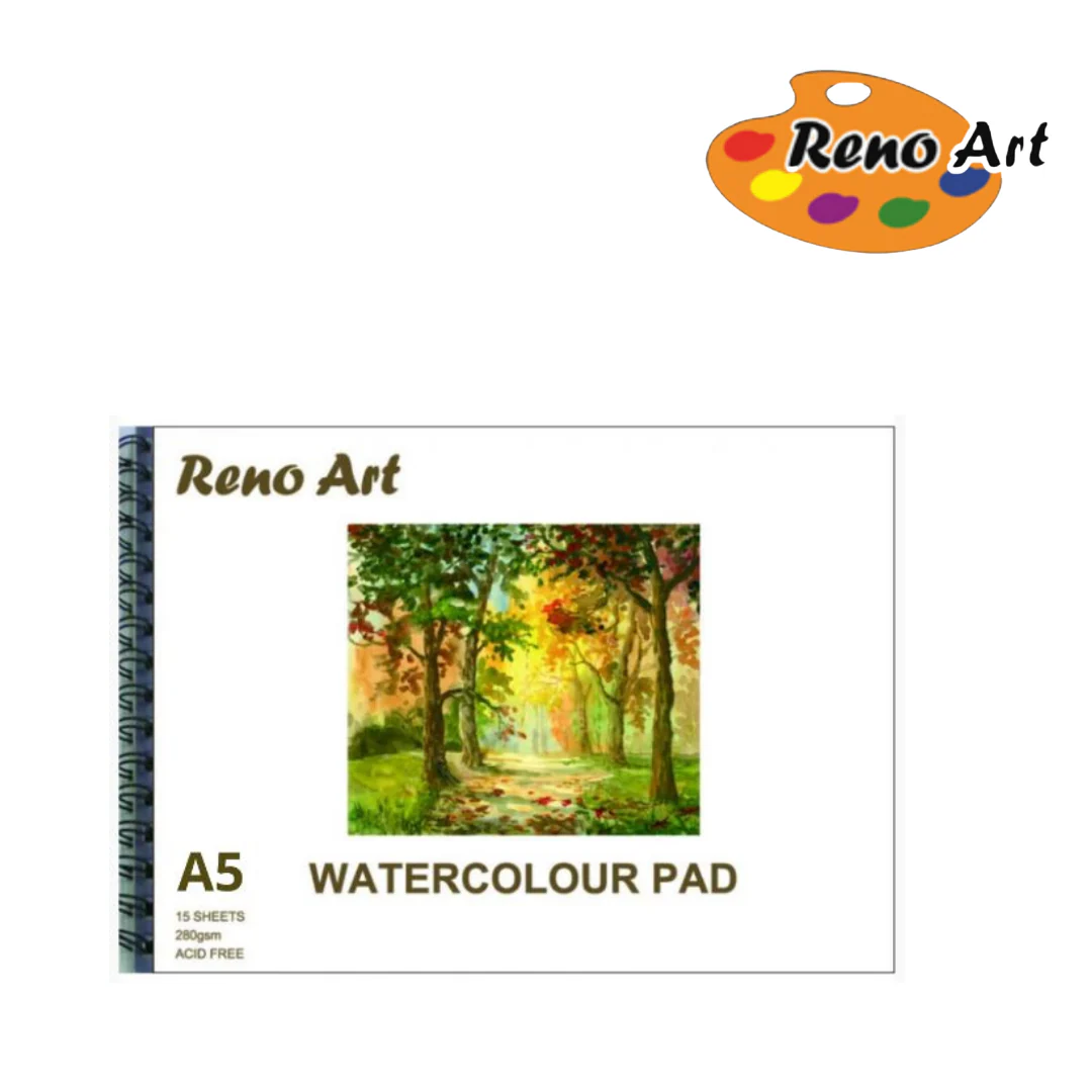 Watercolour Pad A5 280gsm Acid Free