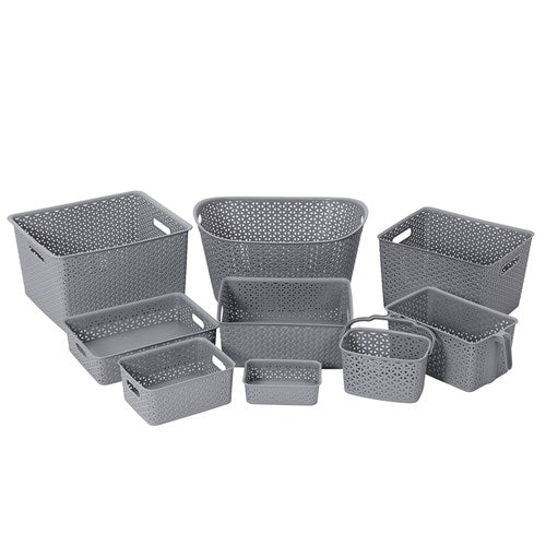 Wicker Design Organiser Basket - Image 6