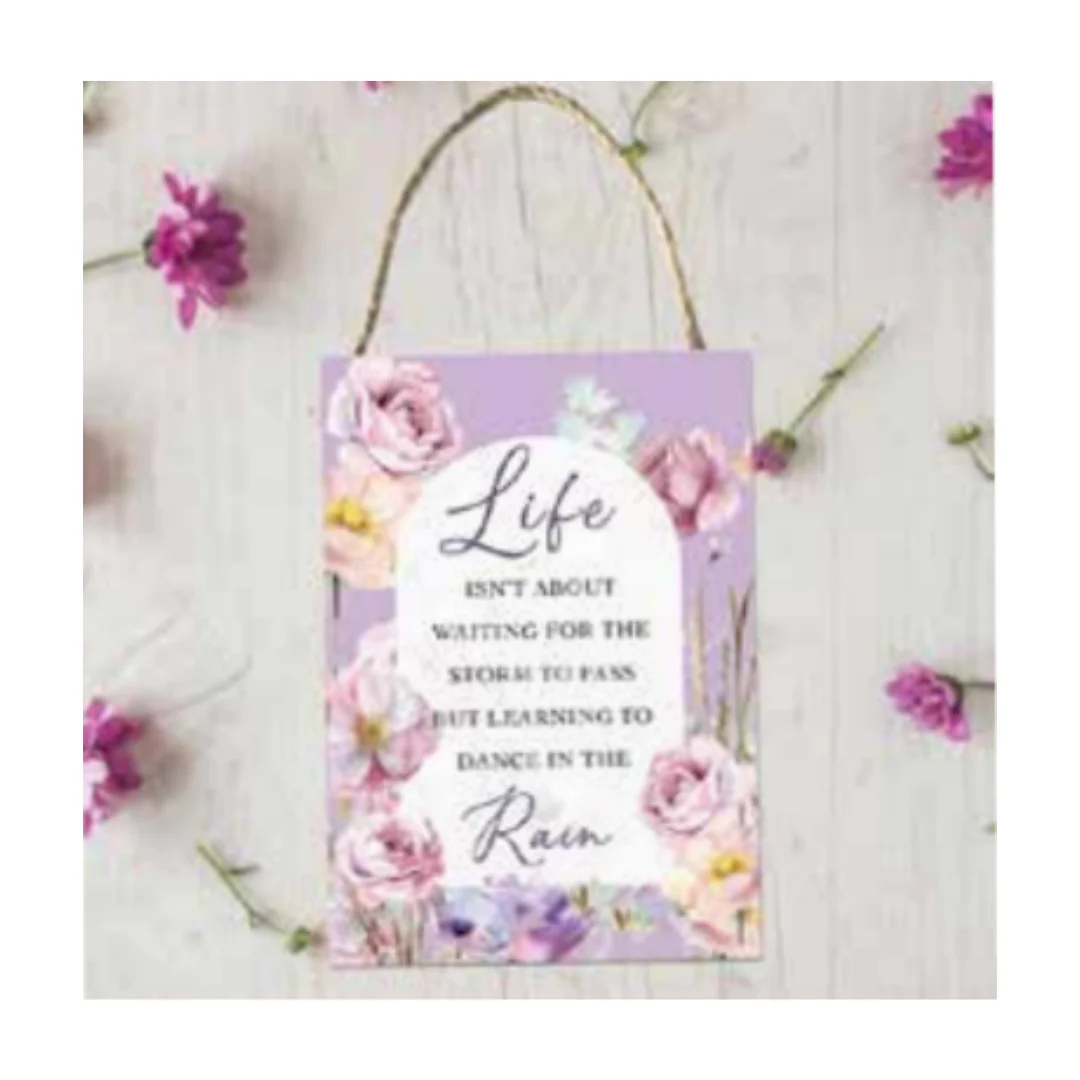 Wildflower Signs 15x21x0.6cm Assorted