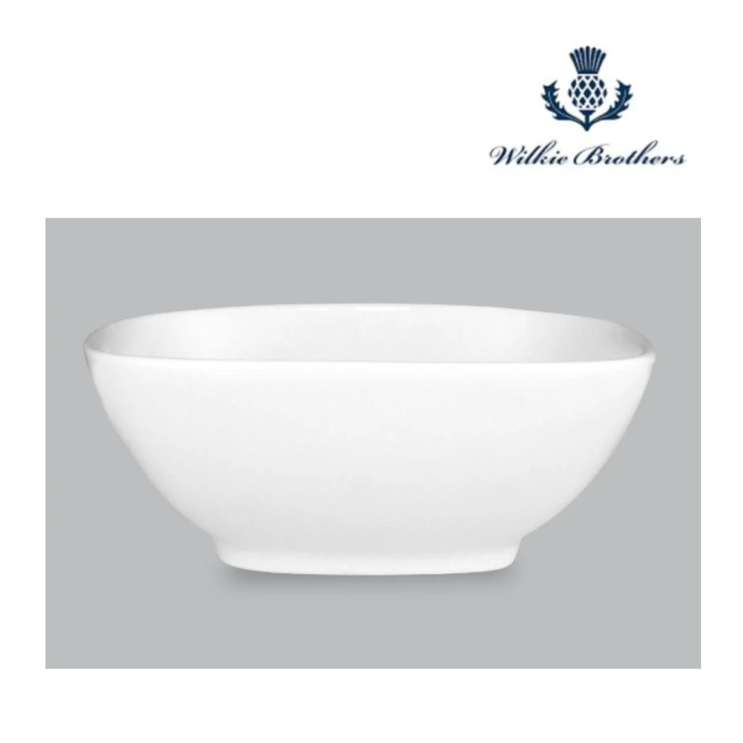 Wilkie Brothers Square Bowl New Bone 170ml