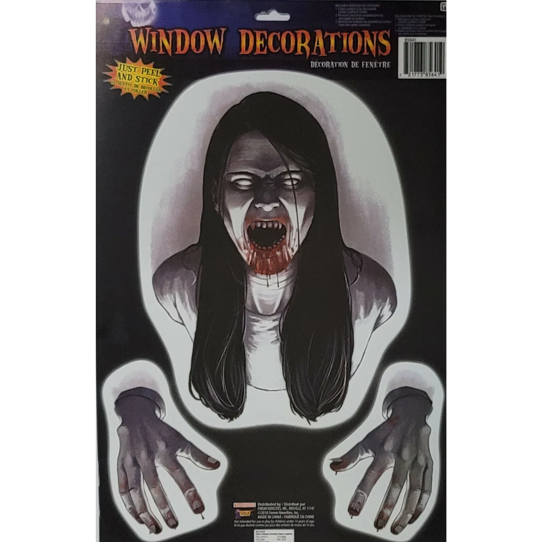 Window Stickers Female Vampire