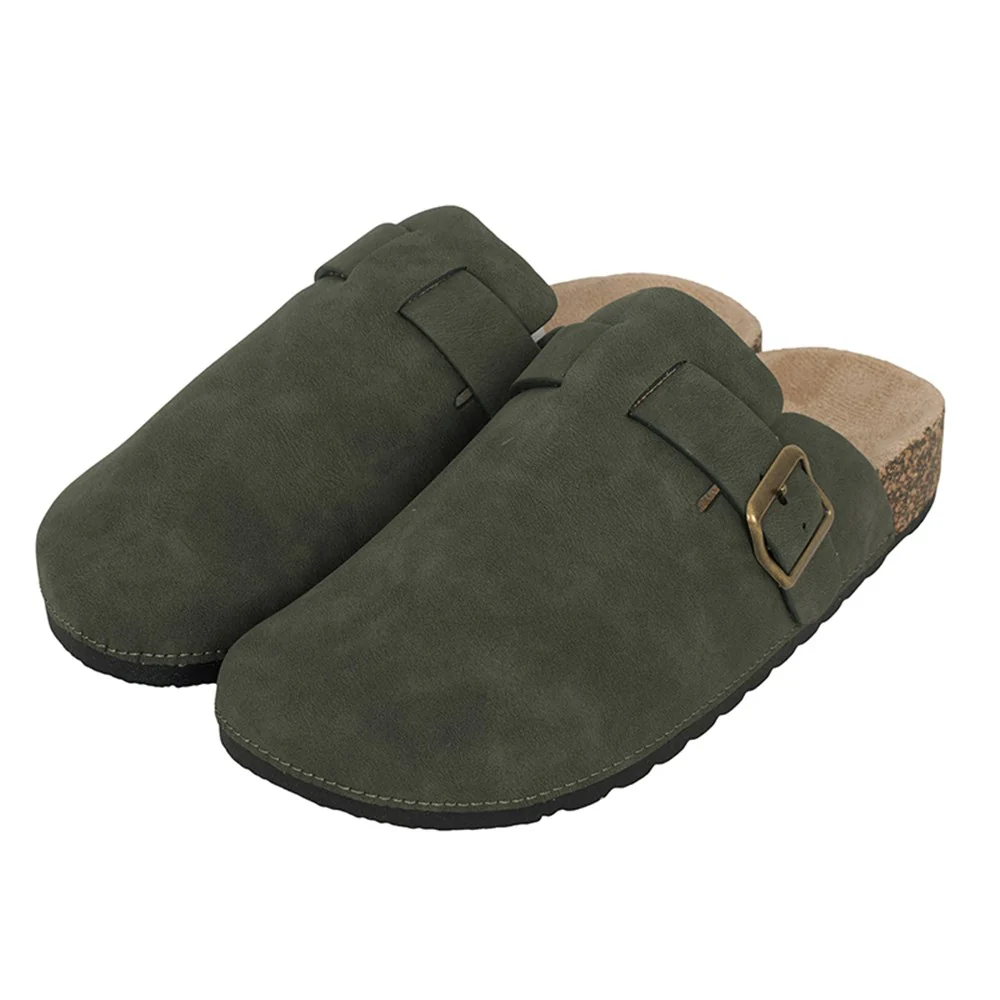 WOMENS CLOGS KHAKI SIZE 36X1 37X2 38X2 39X2 40X2 41X1