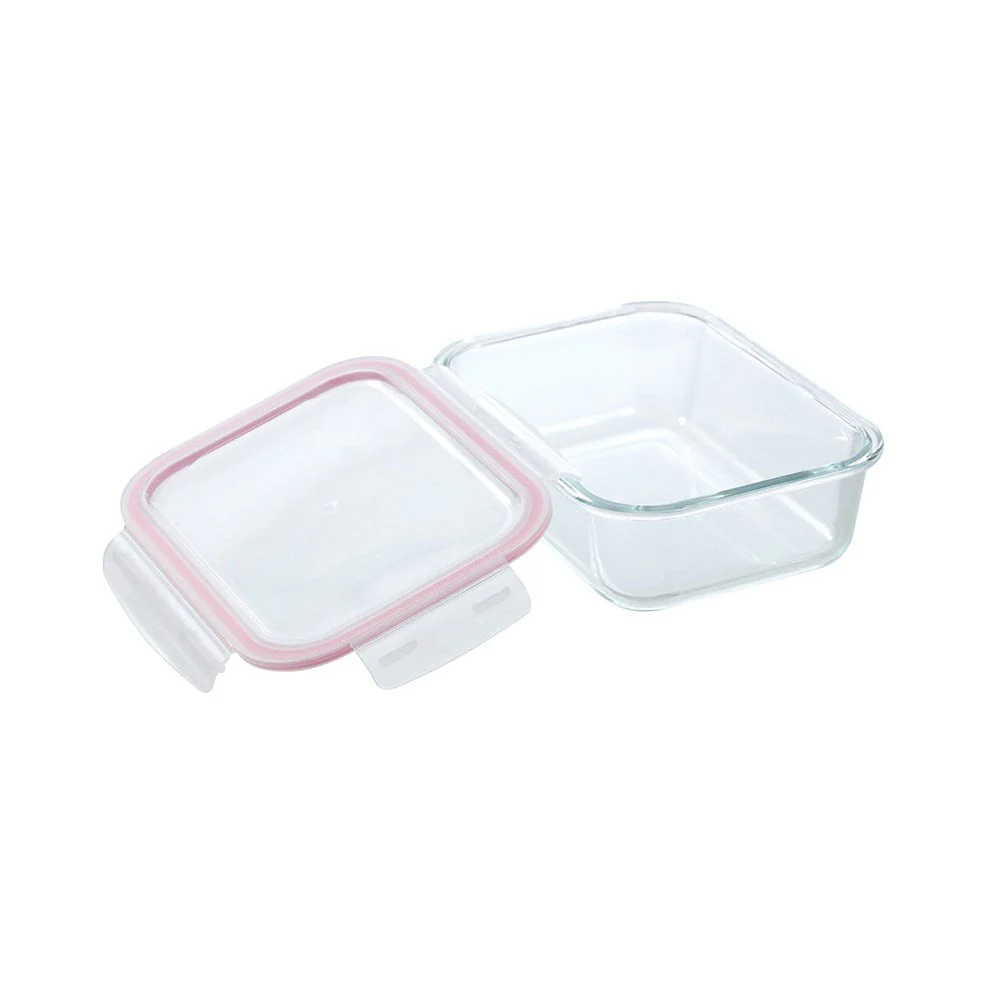 YORKSHIRE GLASS RECTANGLE CLIP SEAL CONTAINER 1.5L