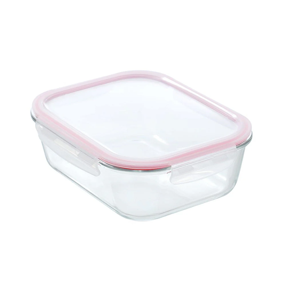 YORKSHIRE GLASS RECTANGLE CLIP SEAL CONTAINER 2.3L - Image 4