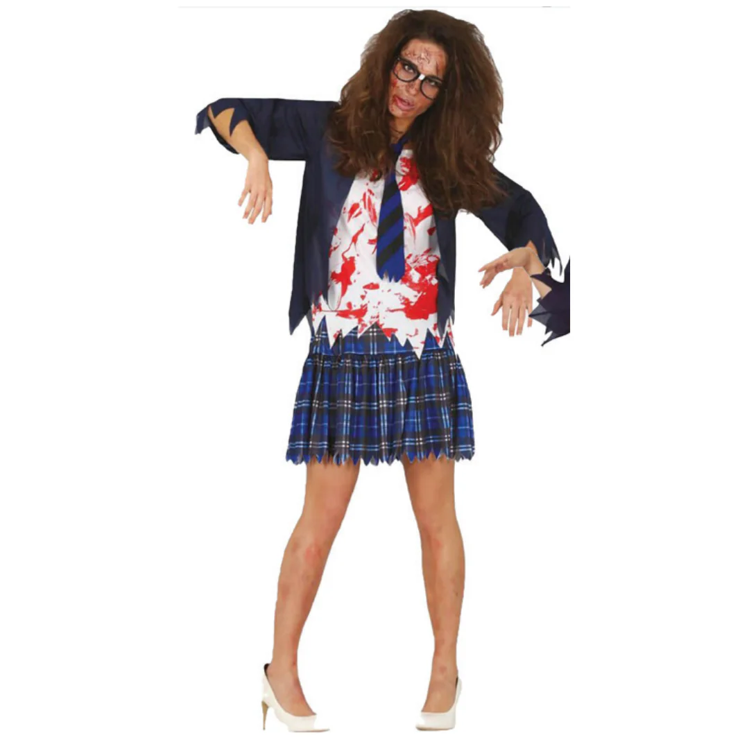 Costume Student Zombie Ladies - One Size Fits Most